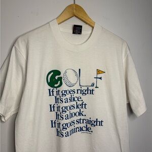 Vintage Funny Graphic Golf T-Shirt
